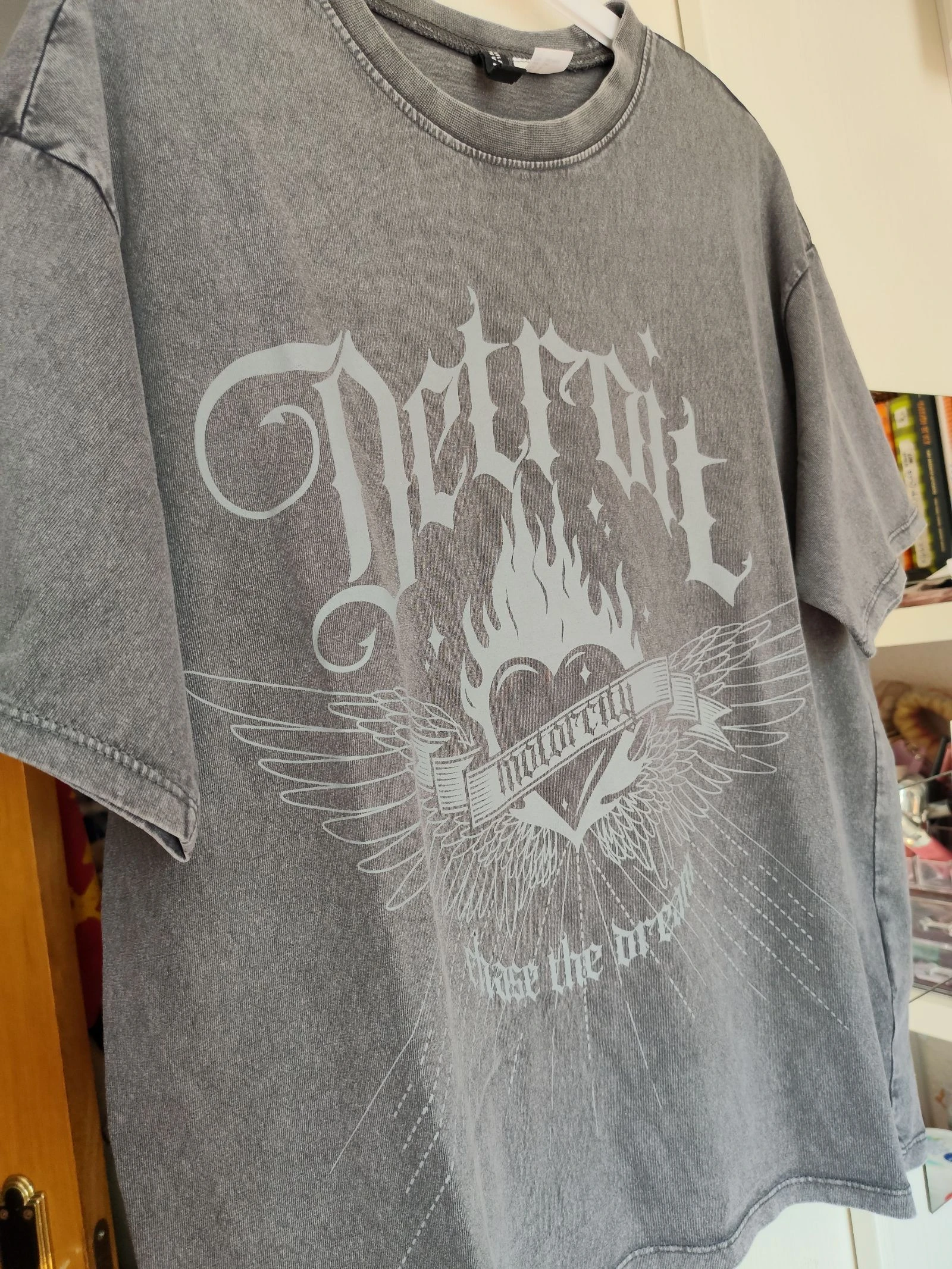 Oversize Detroit H&M T-Shirt Size S – photo 6
